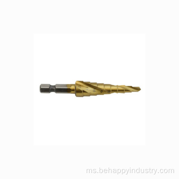 HSS Spiral Flute Step Cone Bit gerudi